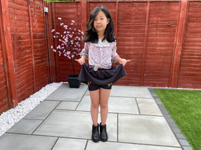 Kids High Waisted Skirt Pattern