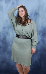 Crossover wrap dress pattern for women featuring flattering silhouette