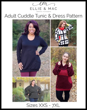 Adult Cuddle Tunic & Dress Pattern