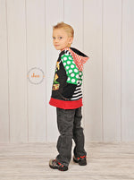 Boys Hoodie Pattern - Ellie and Mac, Digital (PDF) Sewing Patterns | USA, Canada, UK, Australia