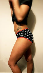 Feel Frisky Panties PDF pattern. Sizes xxs - 5xl. low-rise, mid-rise, and high-rise options. Instant download.