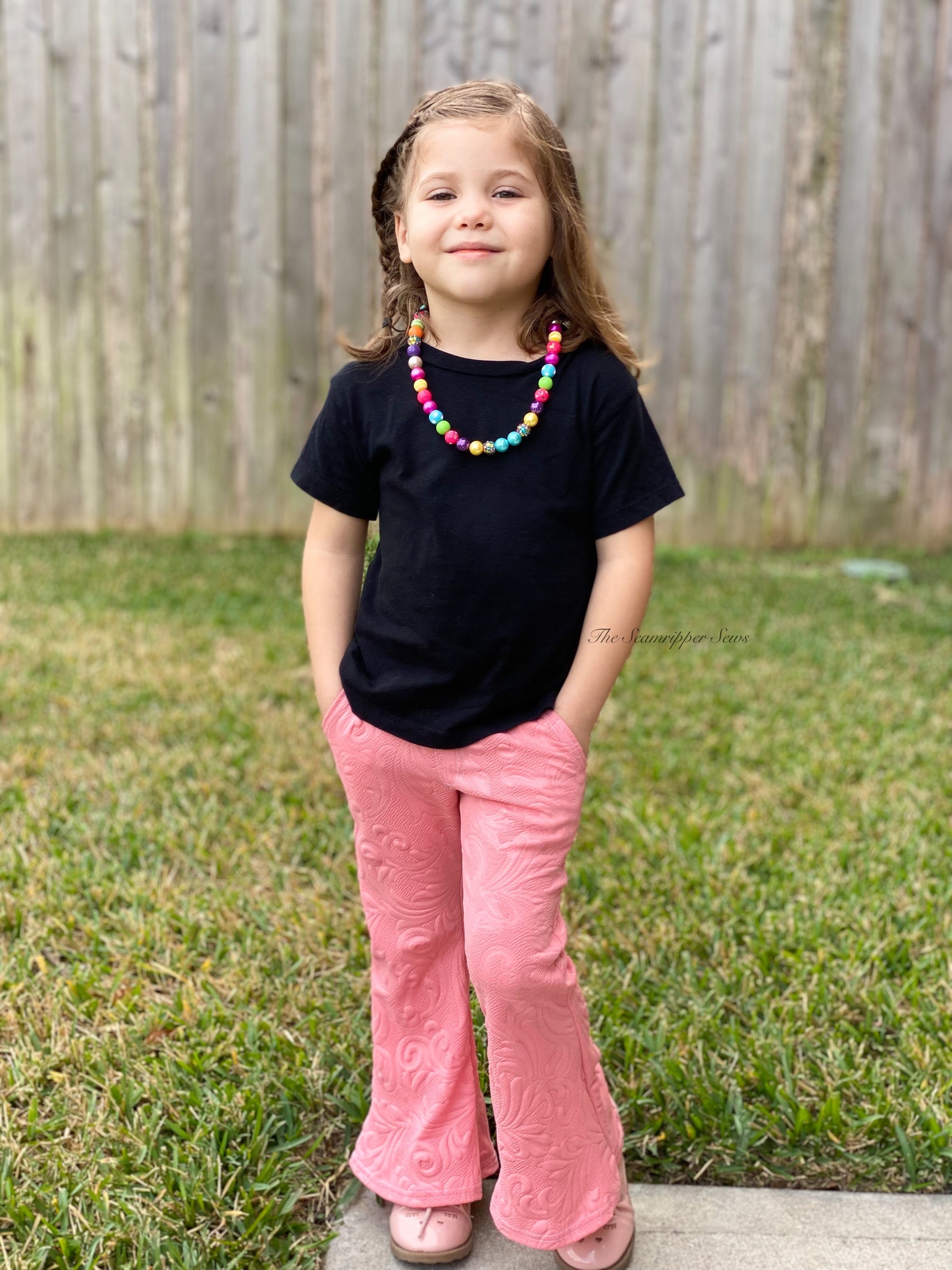 Kids Flare and Straight Pants Pattern