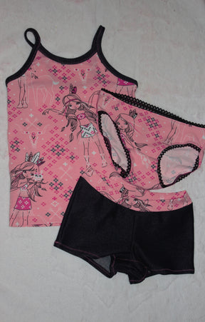 Kid's Cami, Undies, & Shorts Pattern