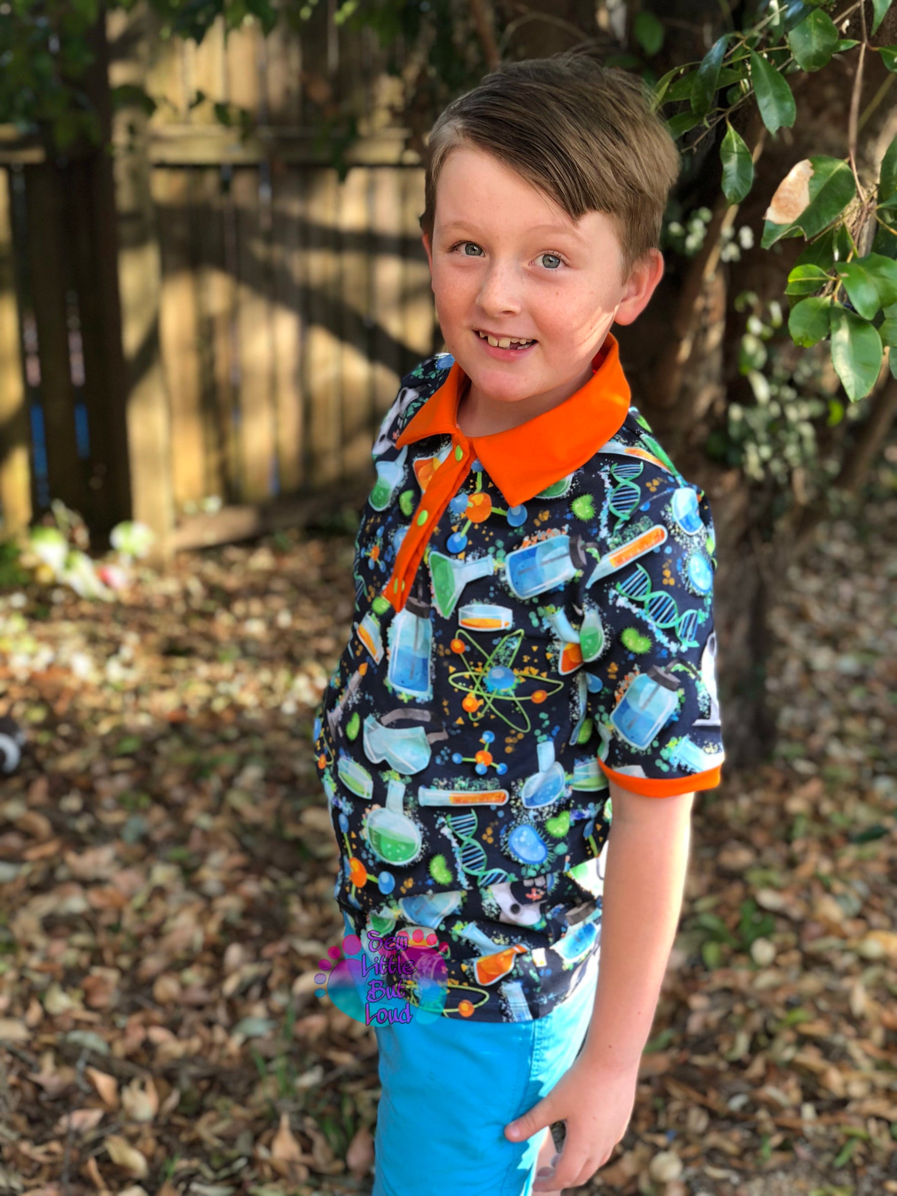 Harry Potter Toddler Boy Preppy style Colorblock Short-sleeve Polo Shirt
