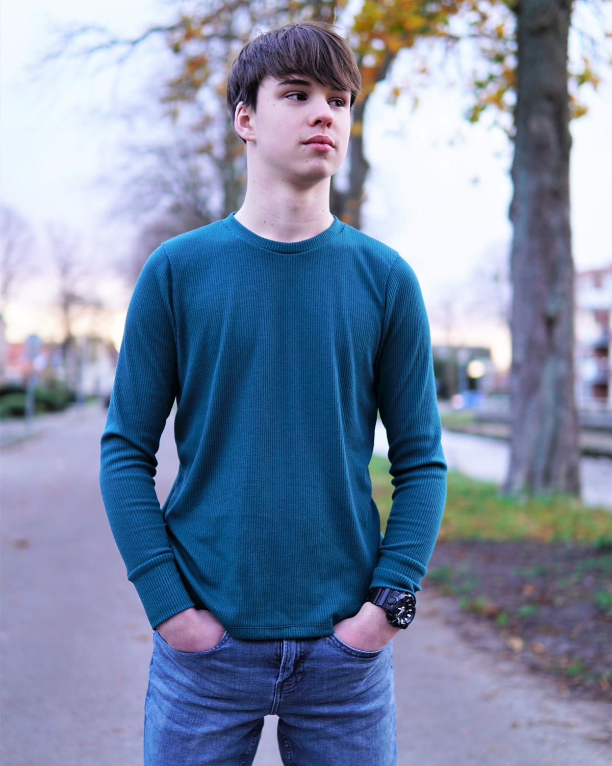 Easy pdf sewing pattern Mens Basic Tee pattern