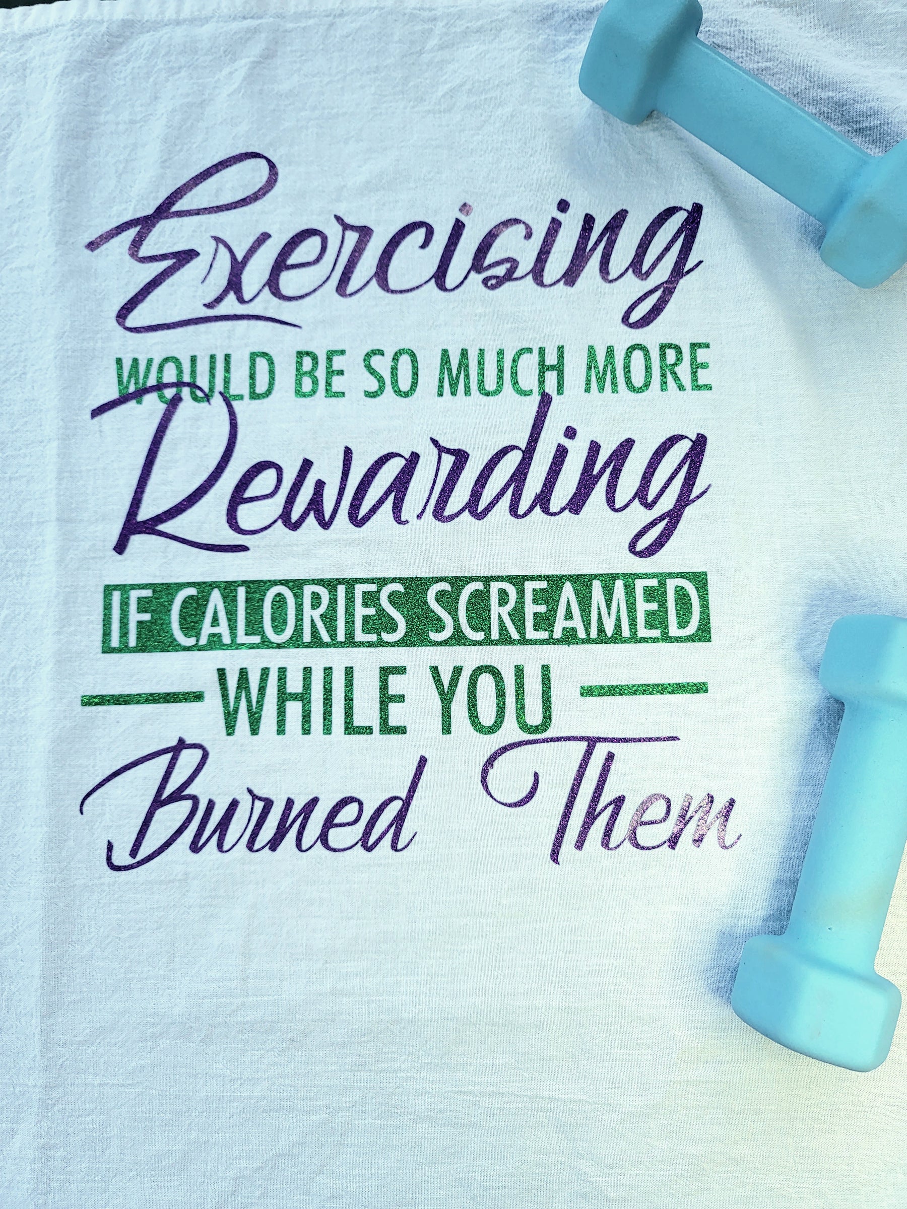 Exercising Would Be More Rewarding If Calories Screamed Cut File