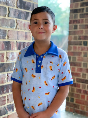 Kid's Preppy Polo Pattern Kids