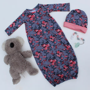 Baby Sleeper Gown & Cap Pattern