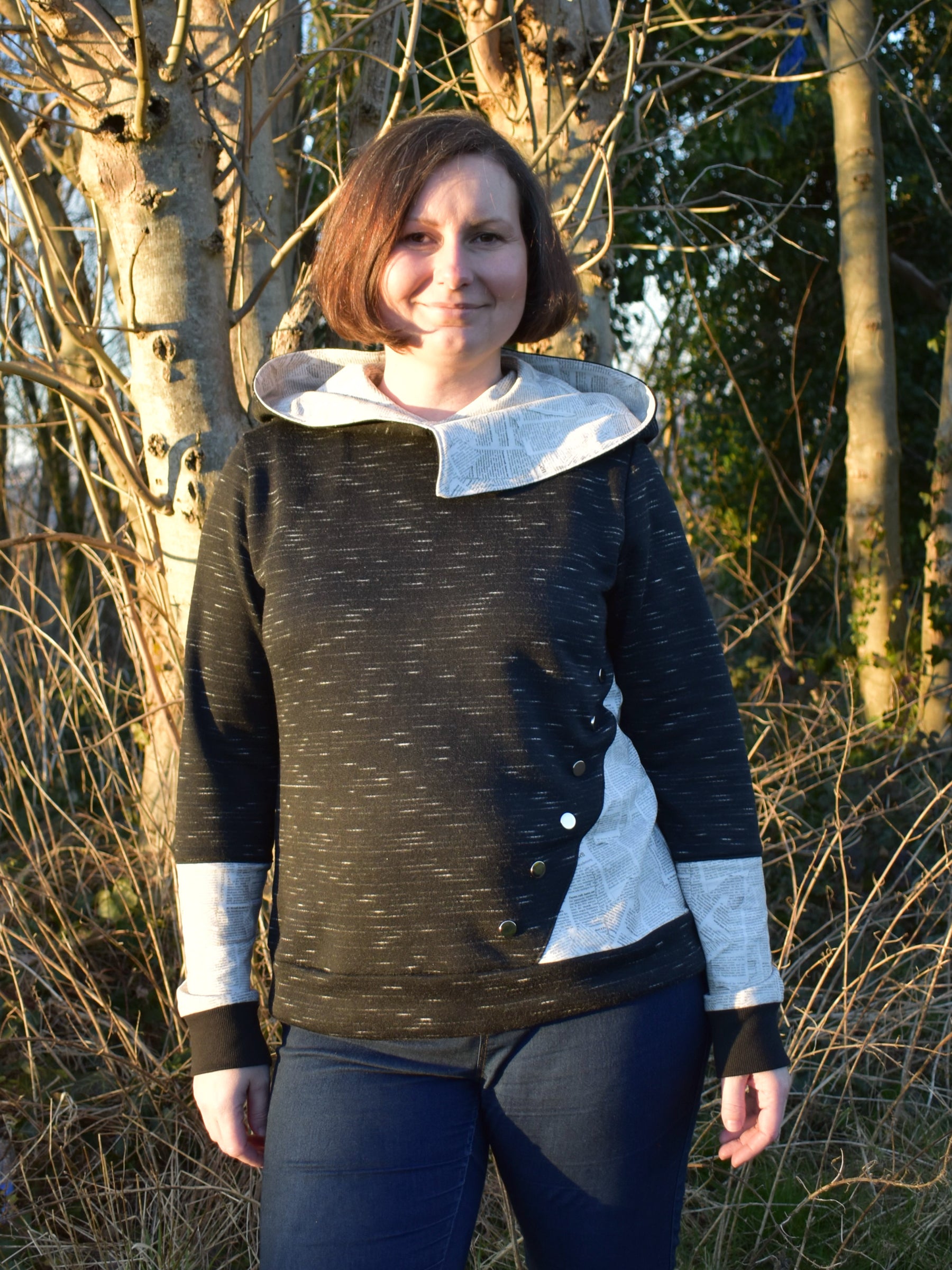 Adventurous Mock Neck & Hoodie Pattern