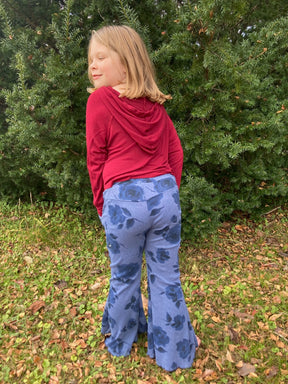 Kids Flare and Straight Pants Pattern