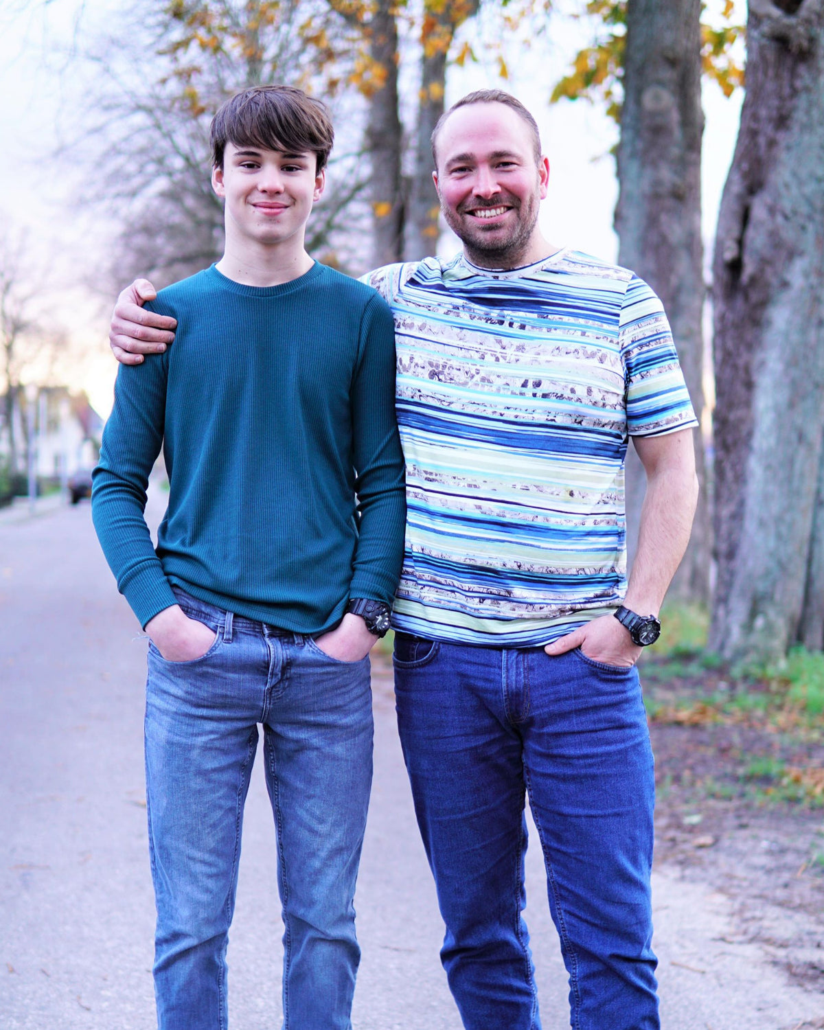 sew a tee for the men in your life. 