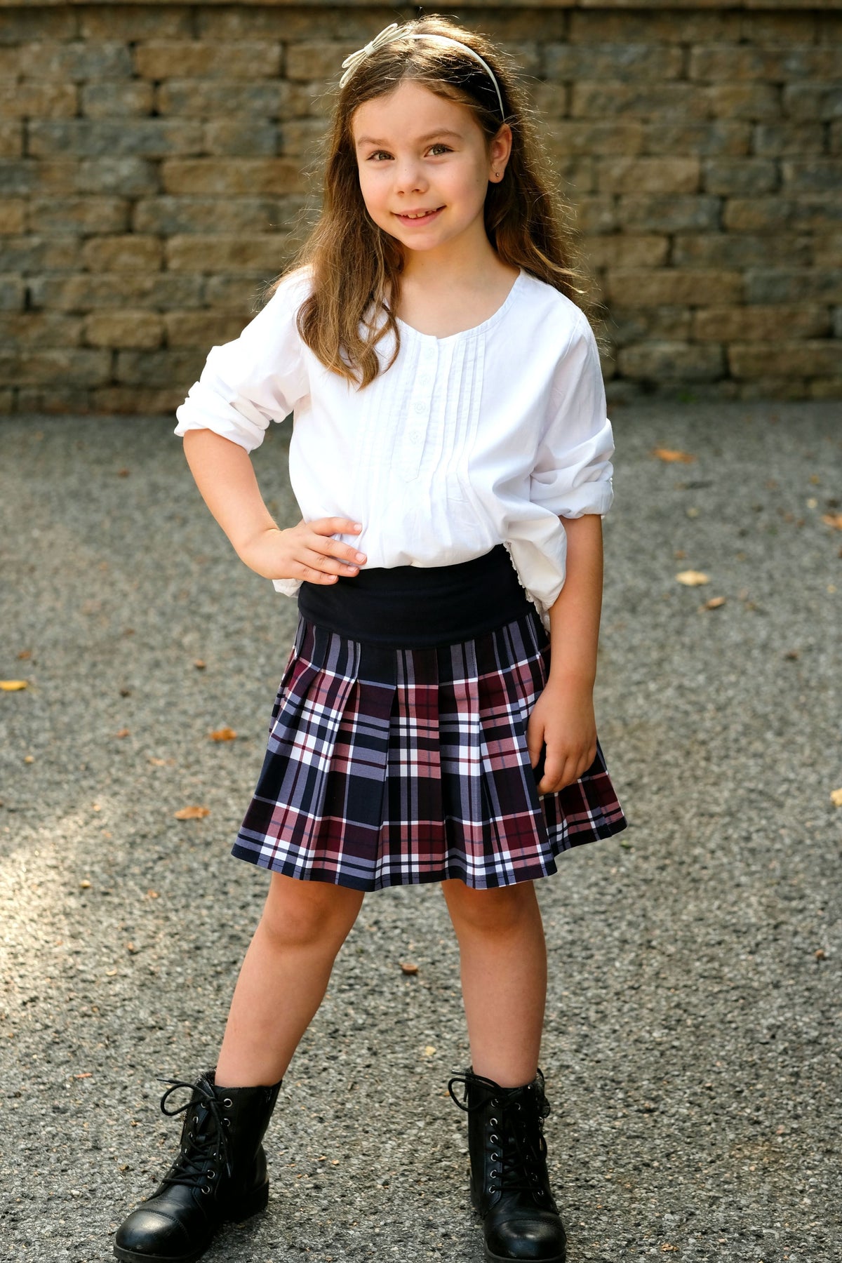 Kids High Waisted Skirt Pattern