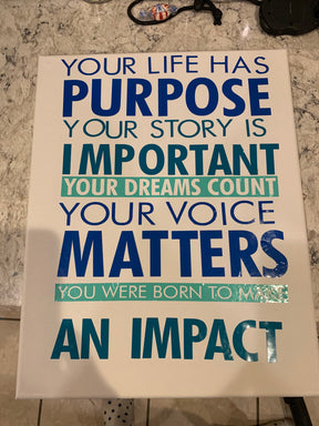Born to make an Impact Cut File