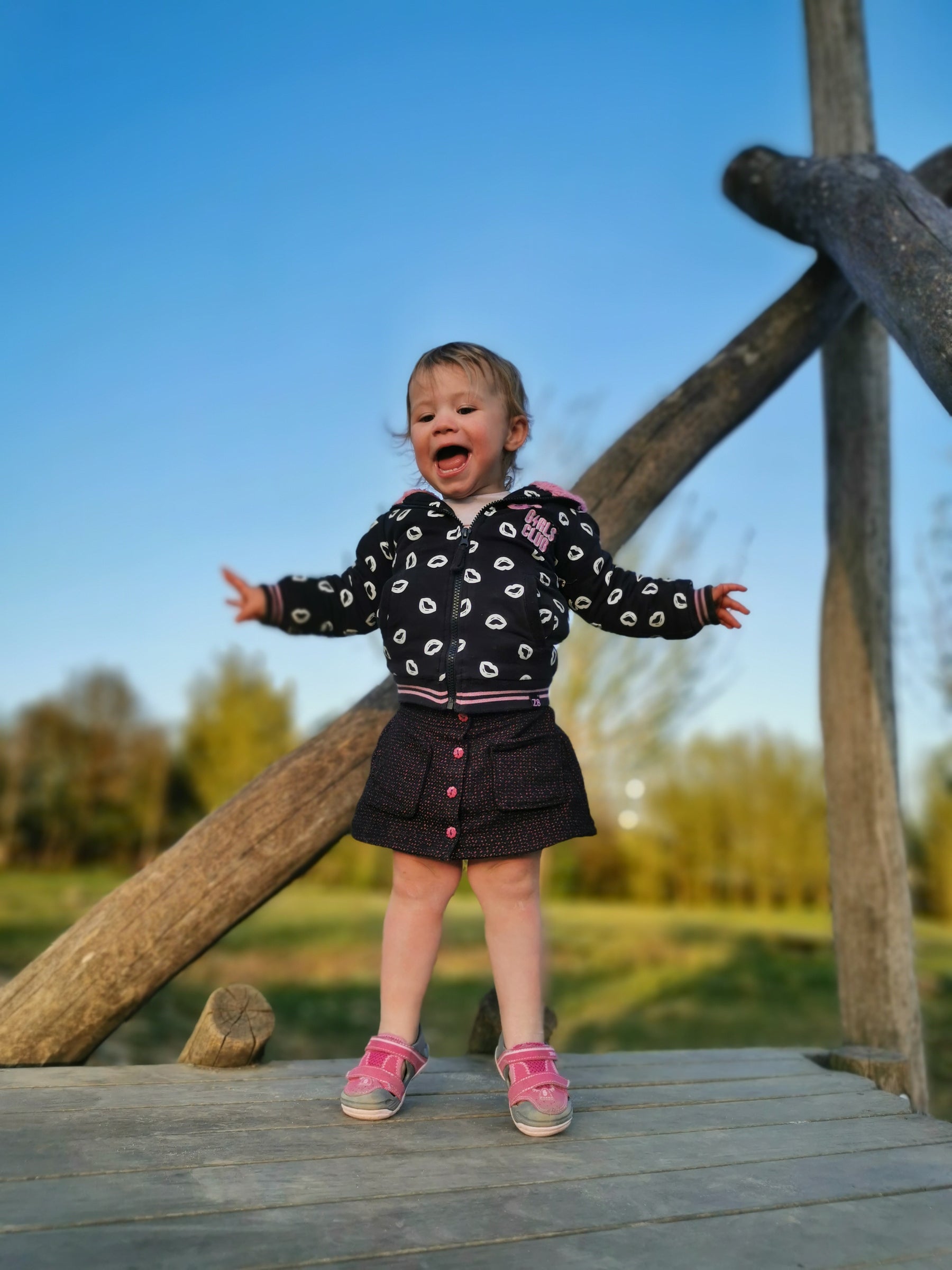 Kid's Button A-line Skirt Pattern