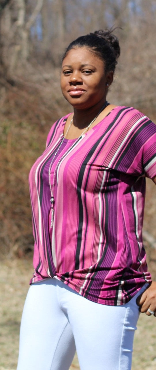 Twist It Up Top Pattern (Adult)
