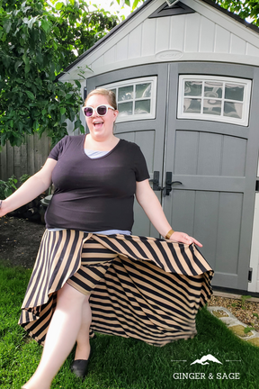 Adult Be Invincible Skort Pattern
