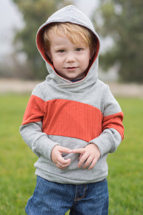 Around the Block Hoodie Pattern (kids)