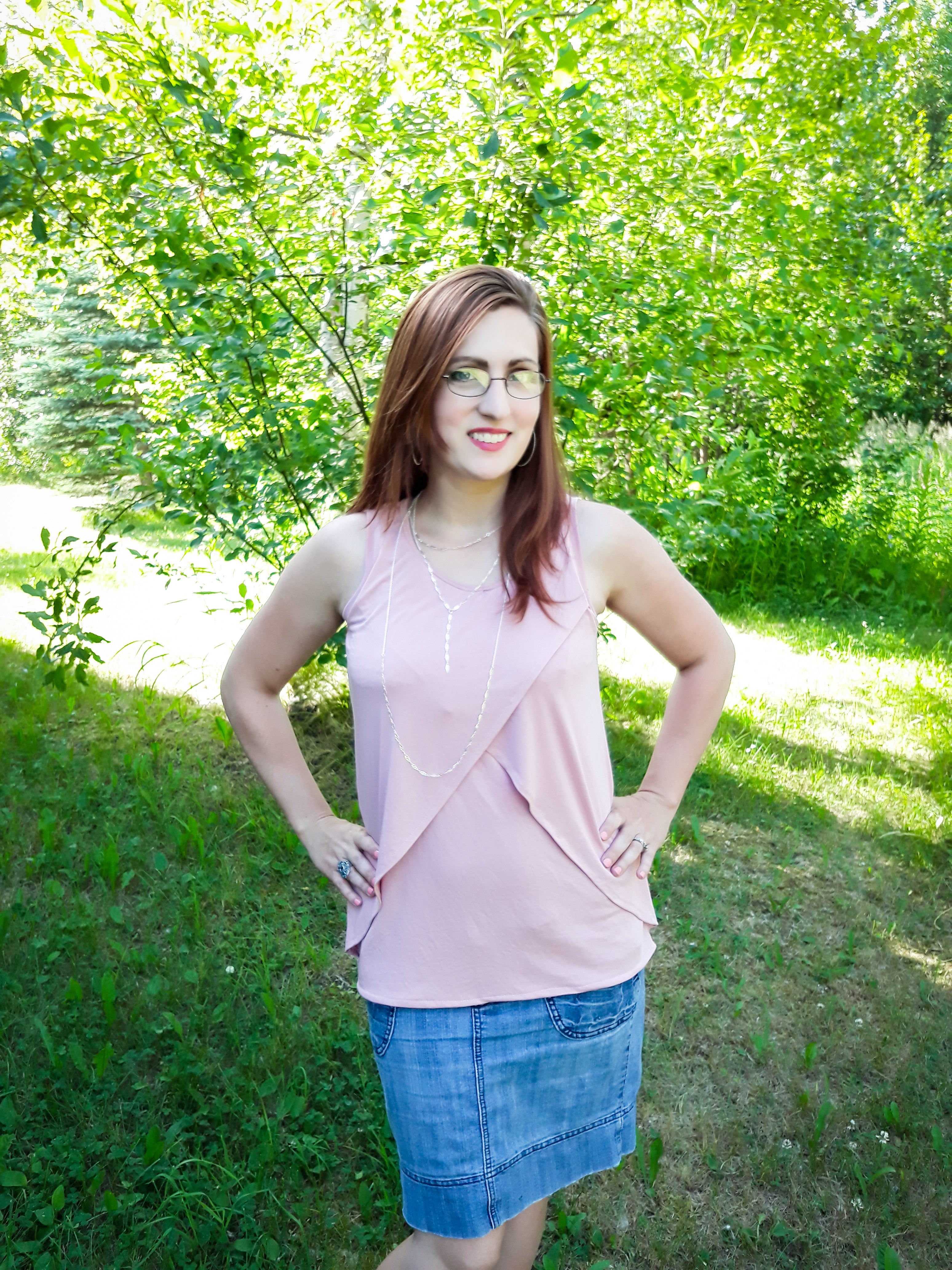 Petal Top Pattern With Nursing Option