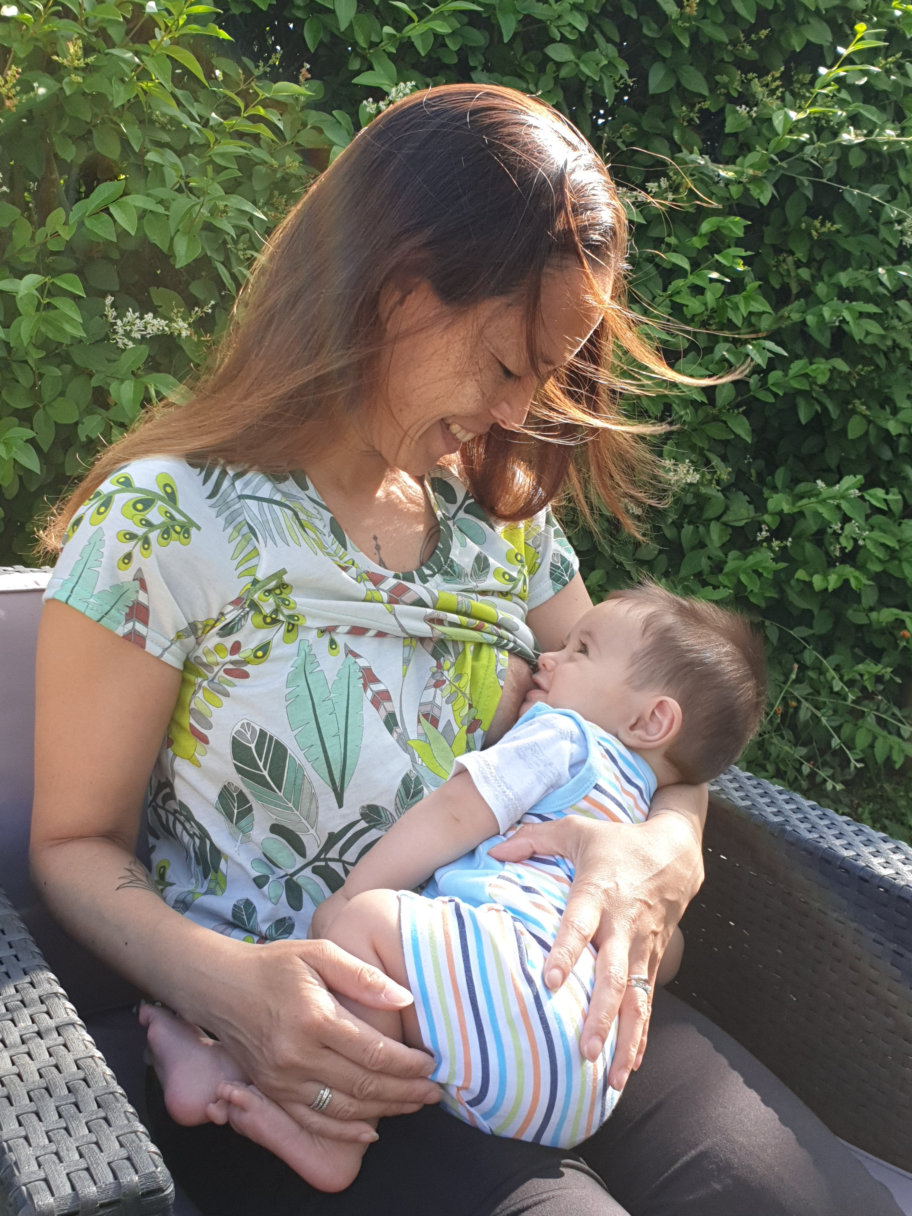 Petal Top Pattern With Nursing Option