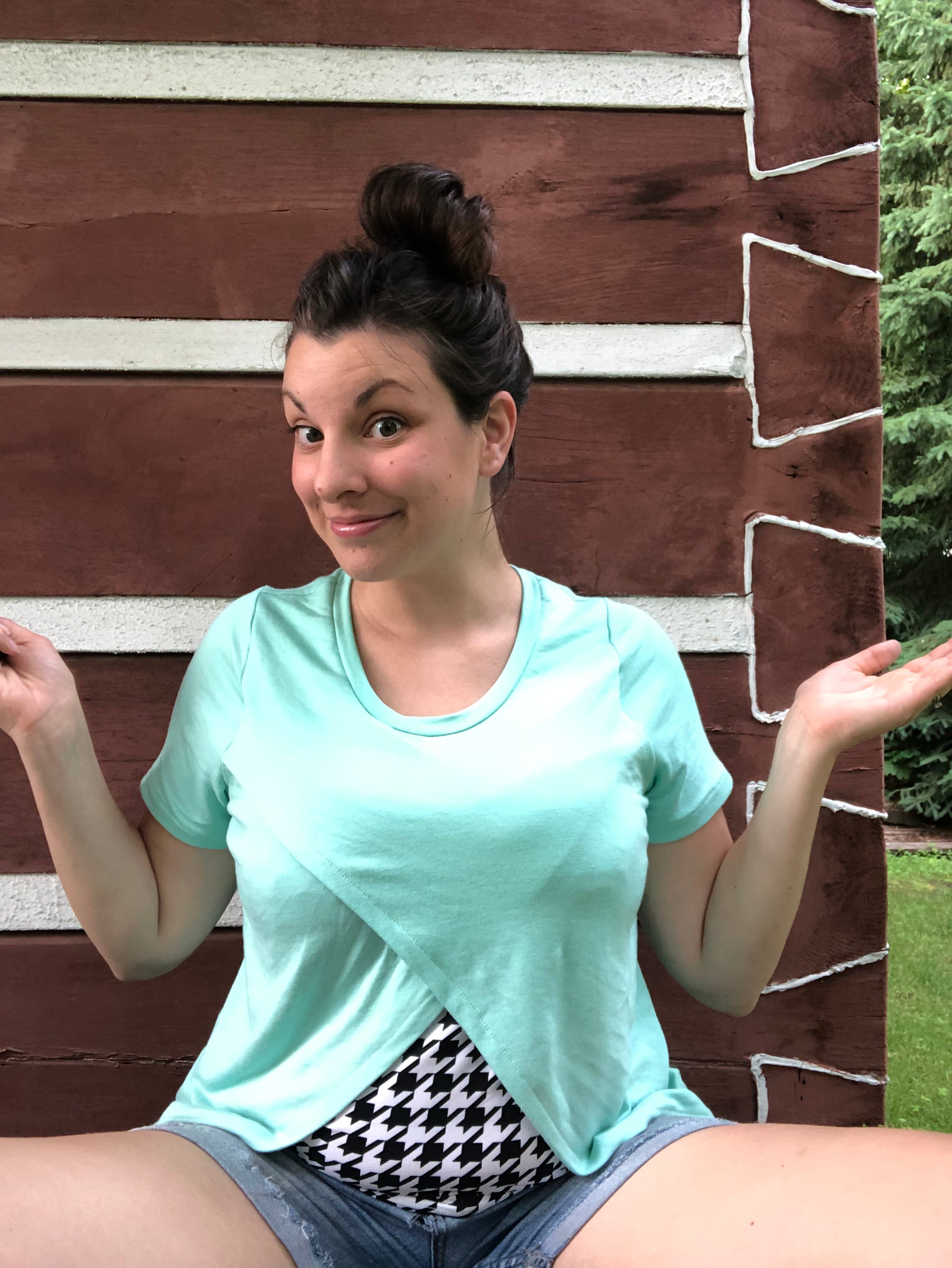 Petal Top Pattern With Nursing Option