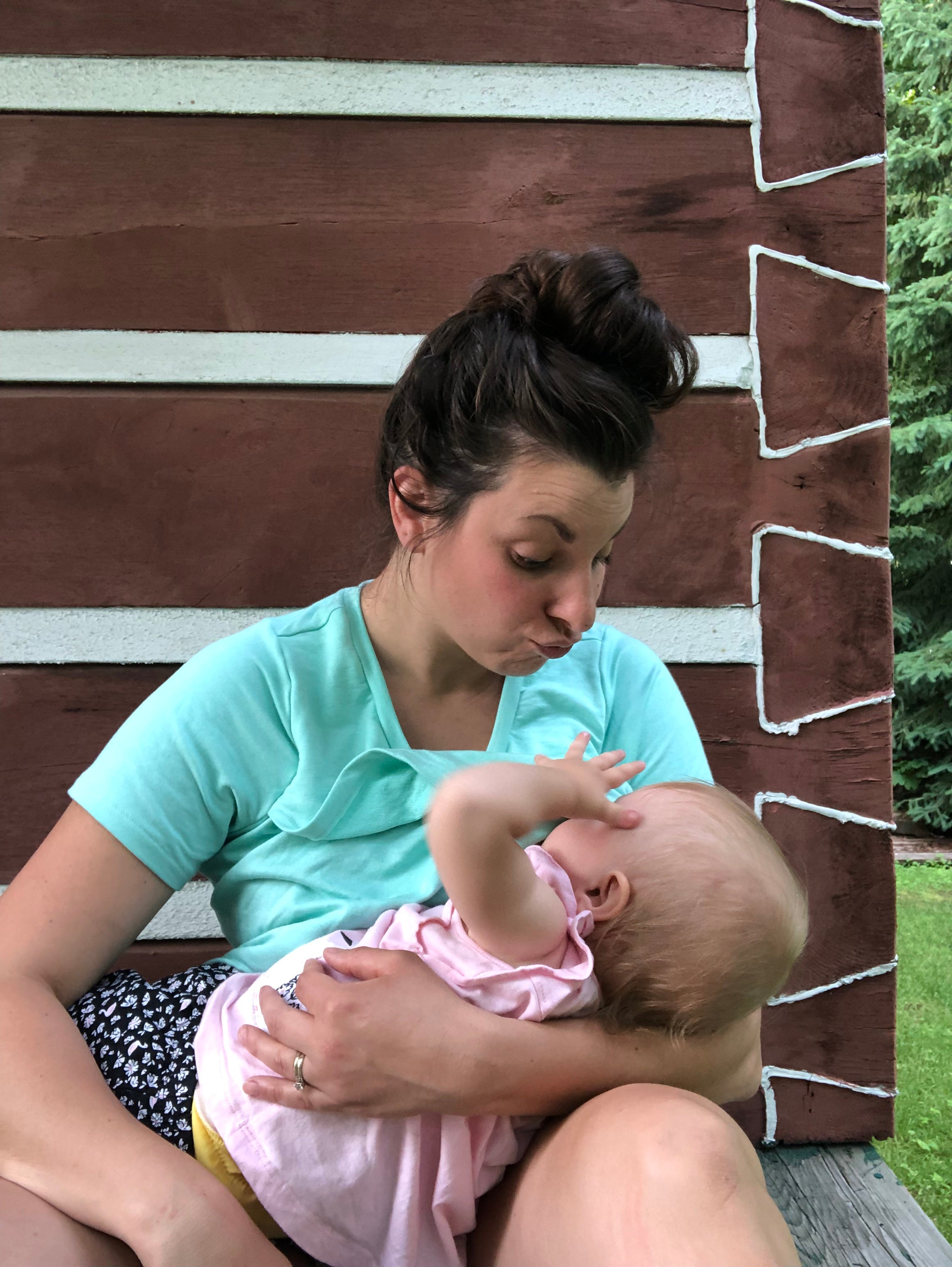 Petal Top Pattern With Nursing Option