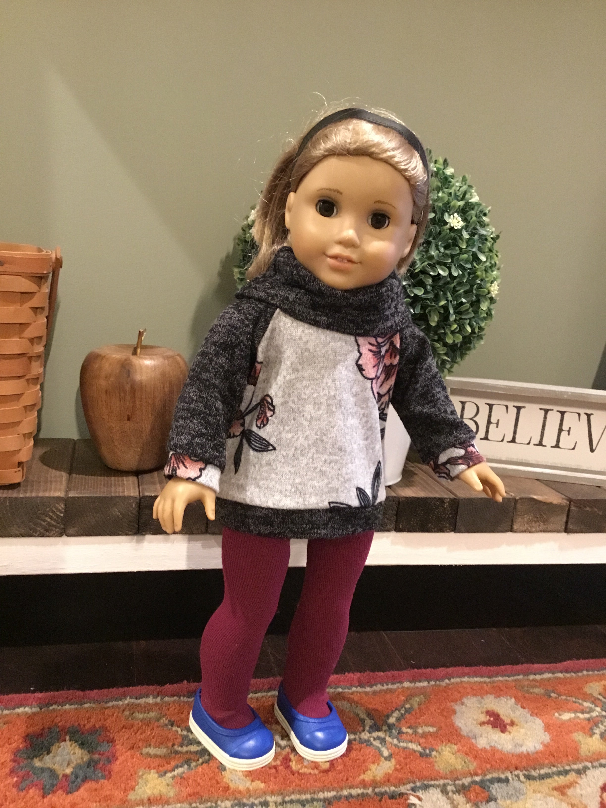 Going Home Sweater Doll Pattern
