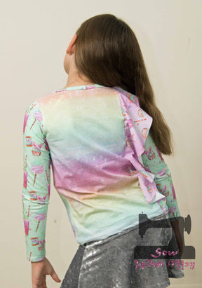 Kids Forever Flounce Top Pattern