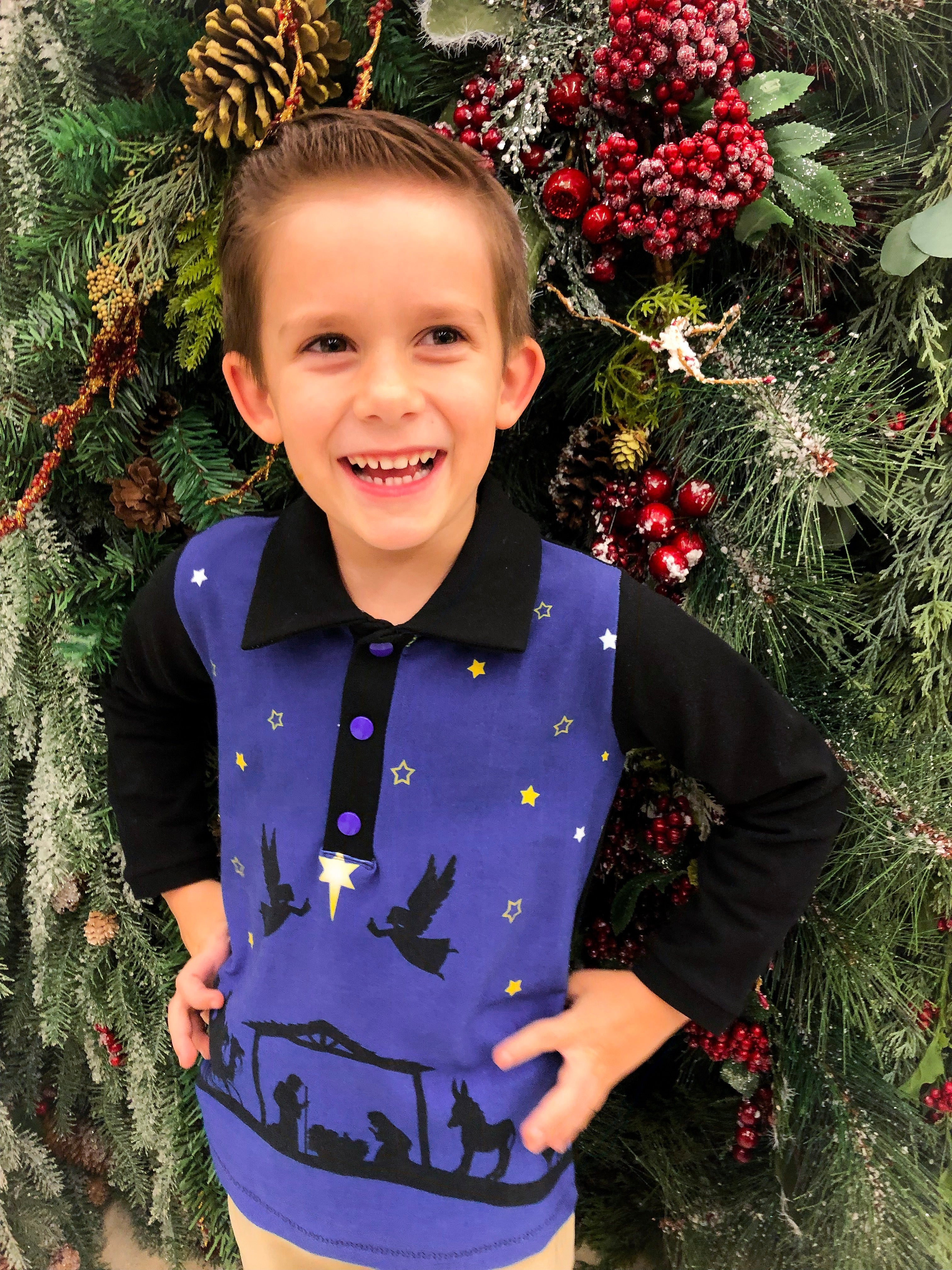 Kid's Preppy Polo Pattern Kids