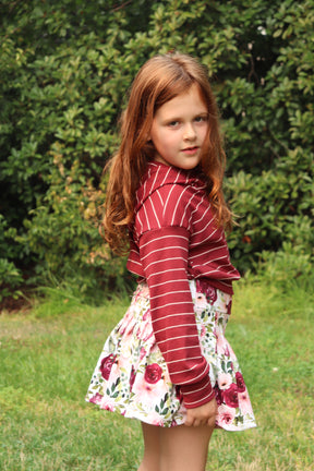 Kids High Waisted Skirt Pattern