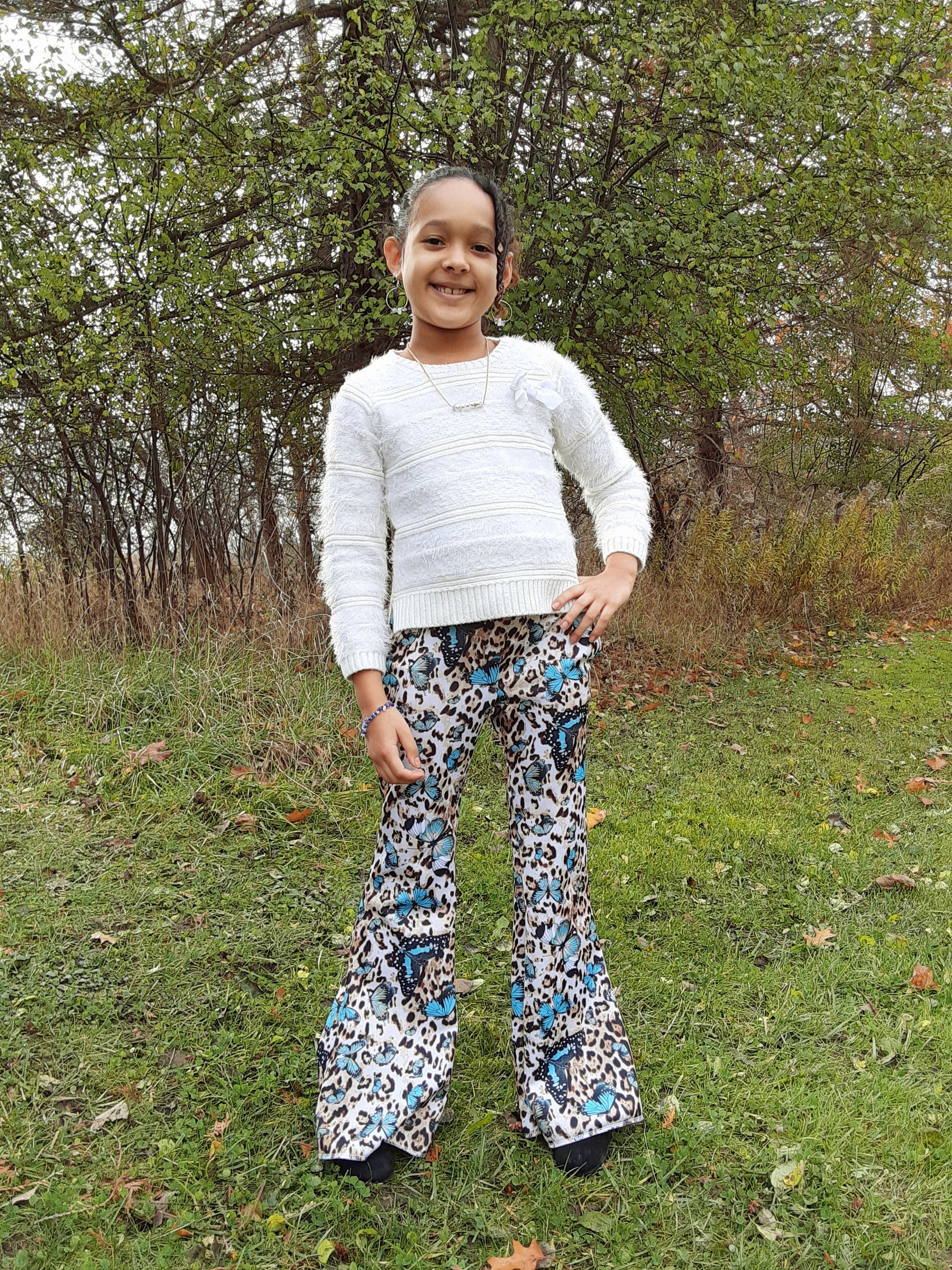 Tutorial Making Bell Bottoms From Regular Pants  you and mie