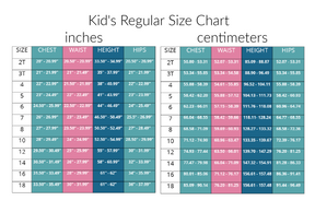 Kids High Waisted Skirt Pattern