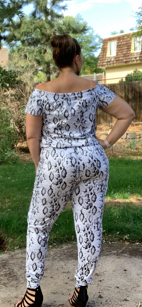 Off-Shoulder Romper Pattern