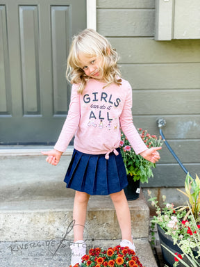 Kids High Waisted Skirt Pattern