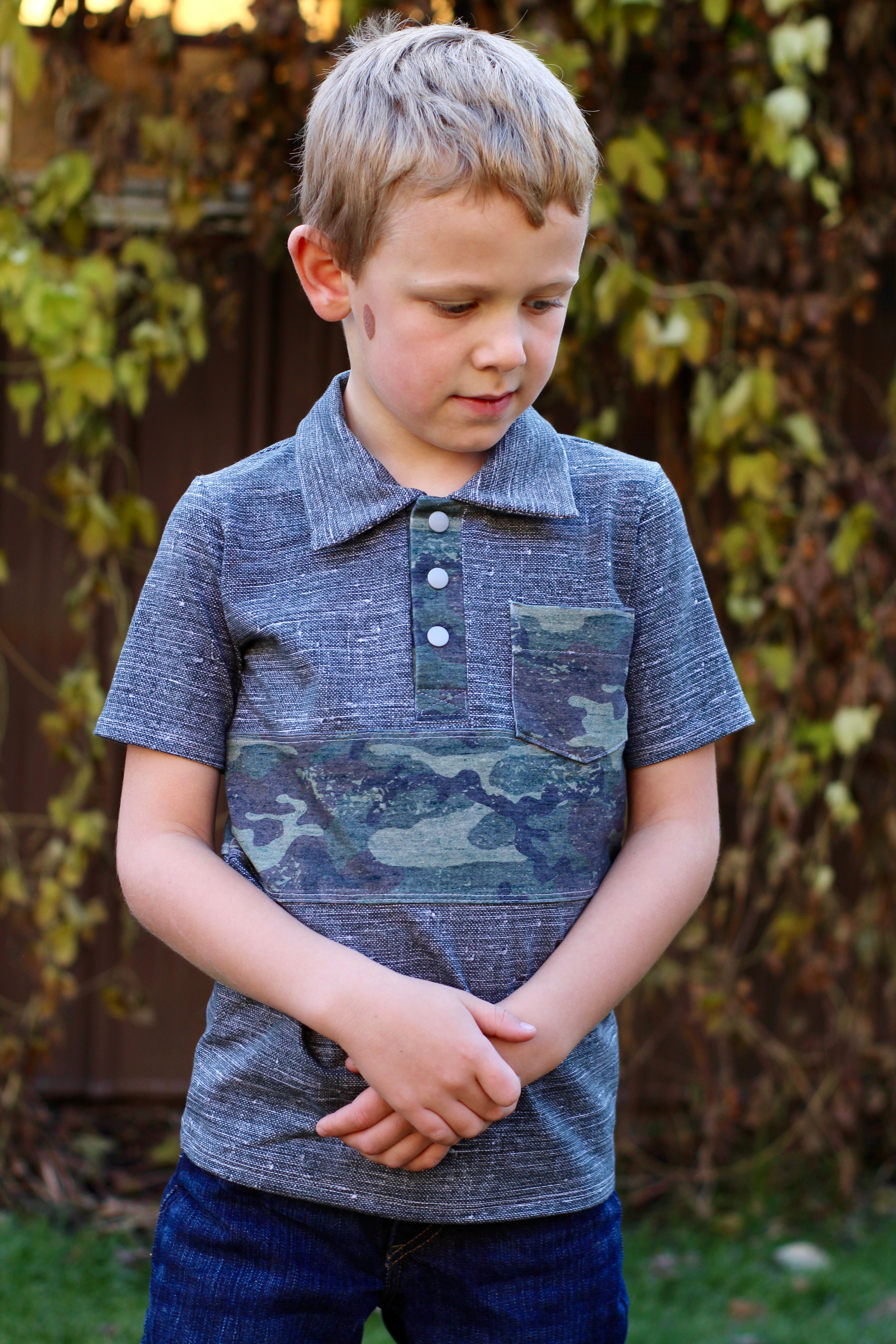 Kid's Preppy Polo Pattern Kids