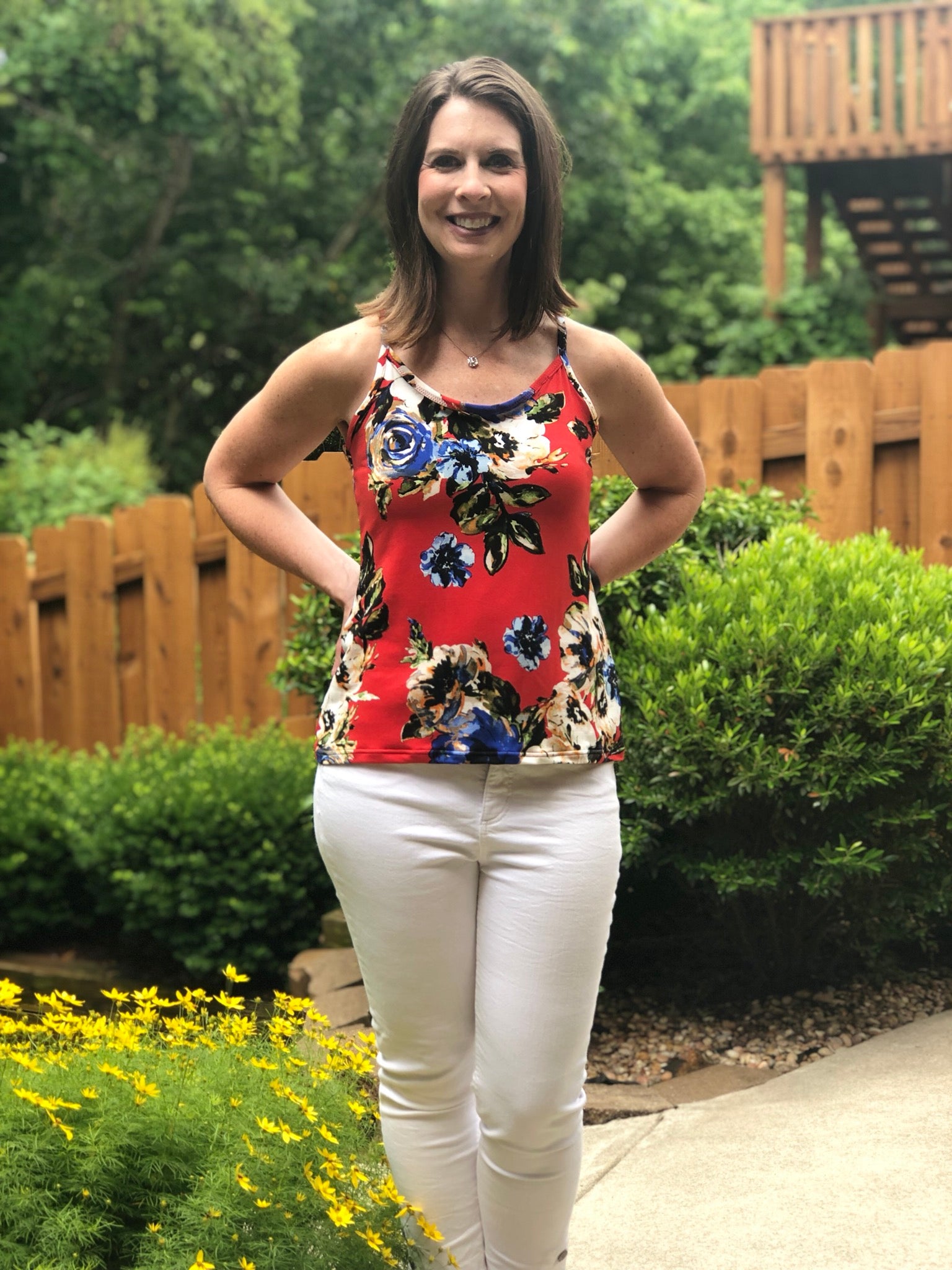 Floral Dreams Tank Top Pattern
