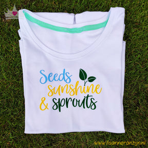 Seeds Sunshine & Sprouts Cut File
