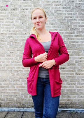 Adult Go Exploring Cardigan Pattern