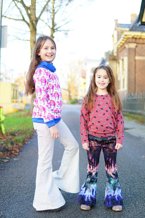 Kids Flare and Straight Pants Pattern