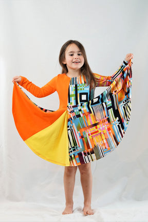 Kid's Twirl Magic Dress Pattern