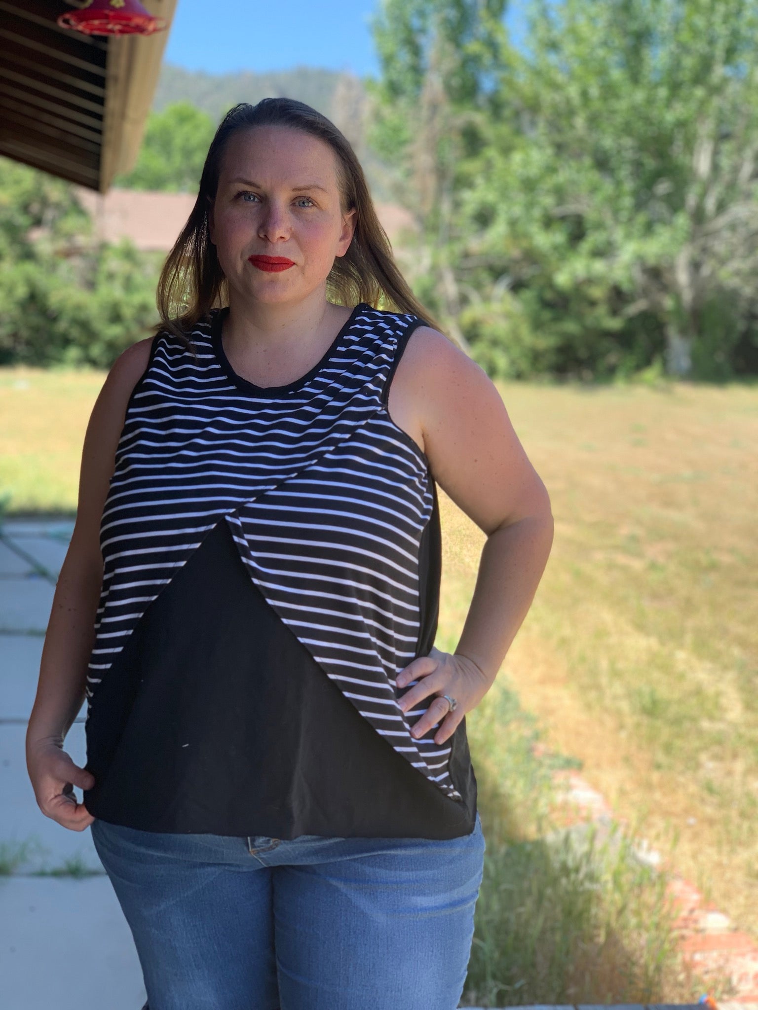 Petal Top Pattern With Nursing Option