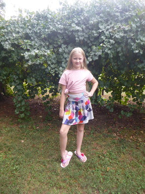 Kids High Waisted Skirt Pattern