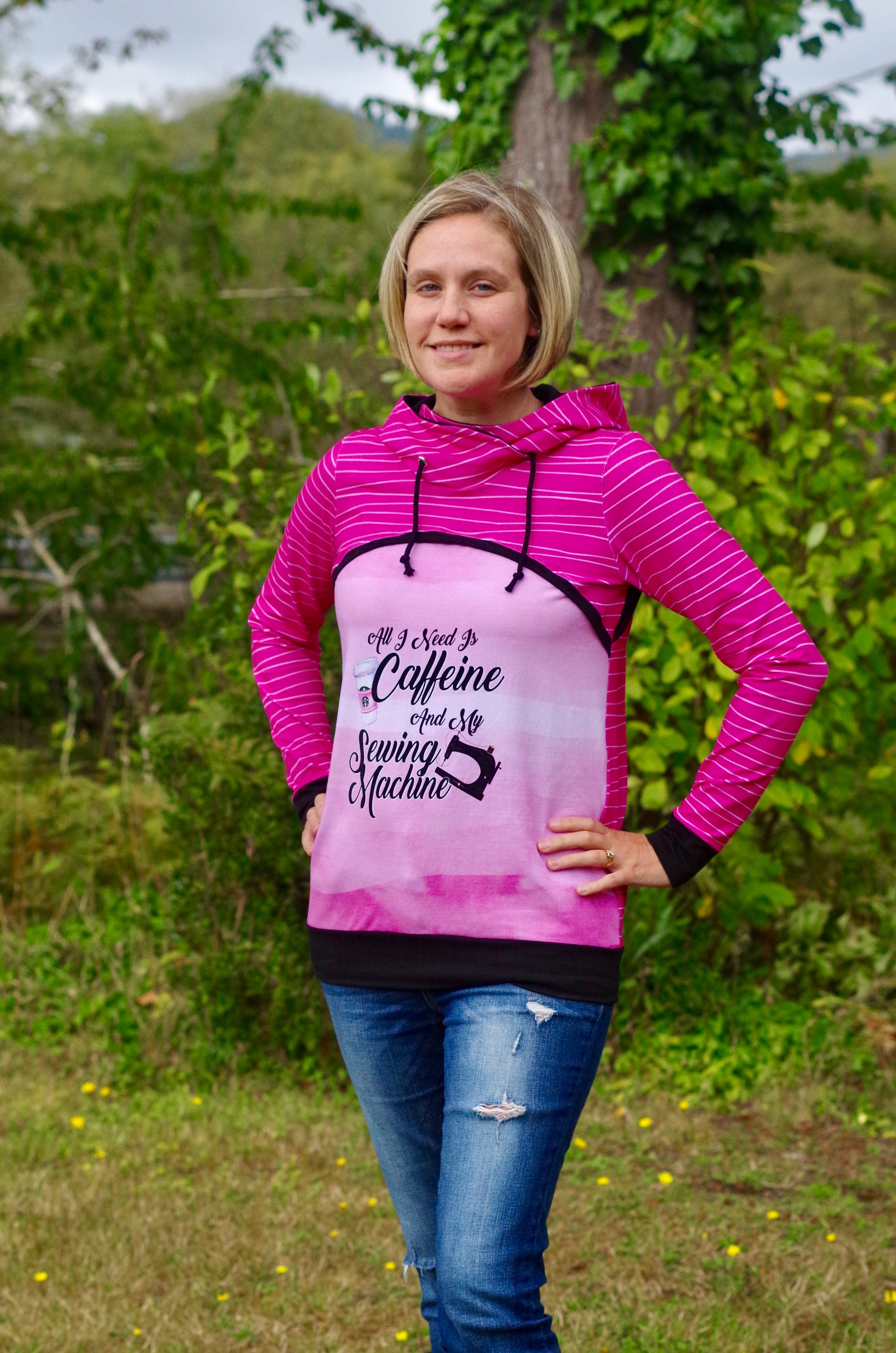 Be Creative Hoodie Pattern (adult)