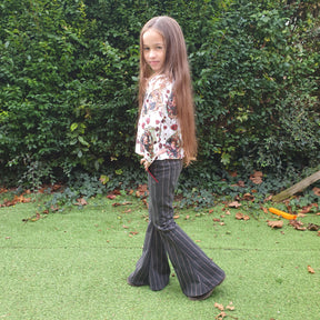 Kids Flare and Straight Pants Pattern