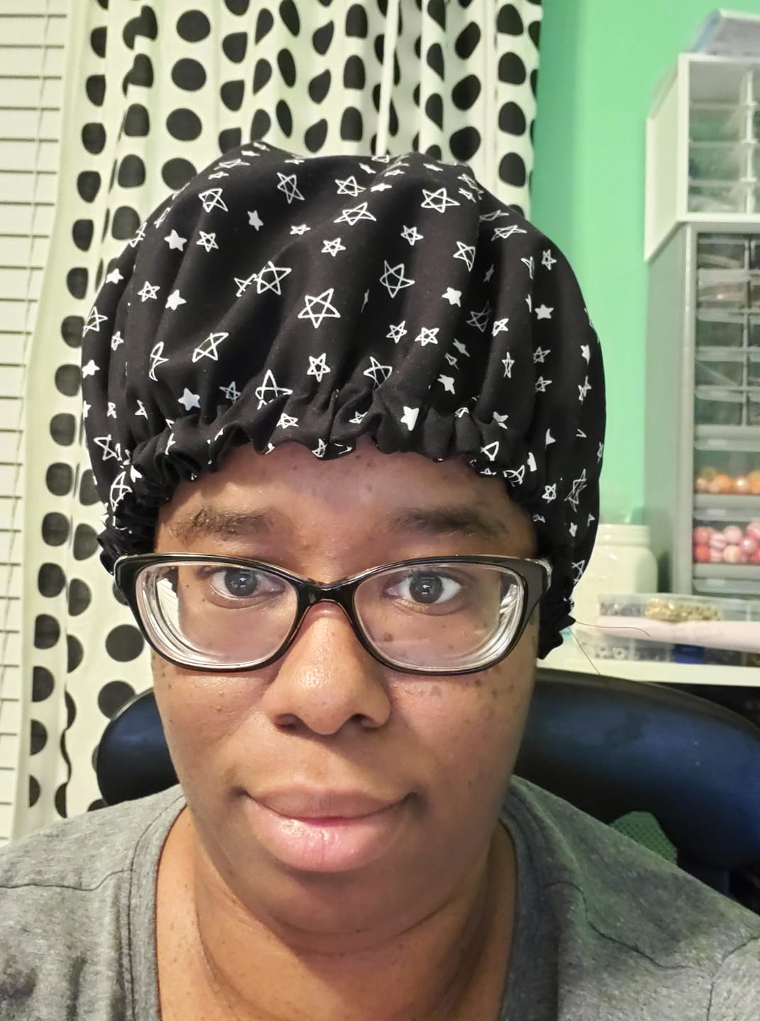 Sleep Shower Cap & Hair Wrap Pattern