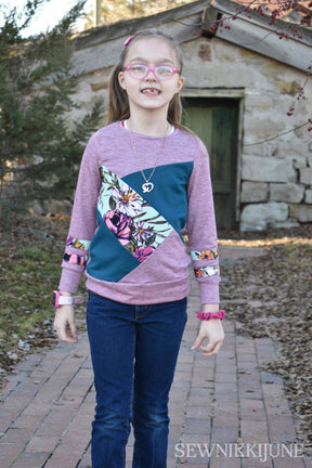 Kids Sew Scrappy Top Pattern