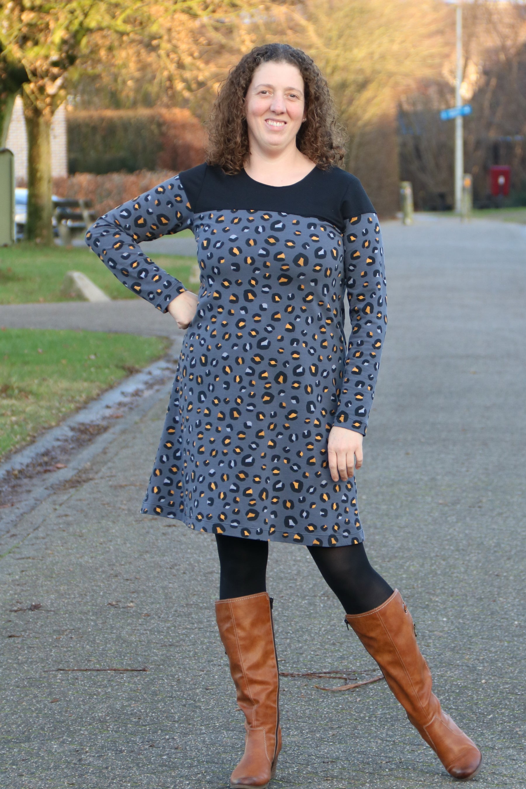 digital playtime dress, tunic + leggings sewing pattern