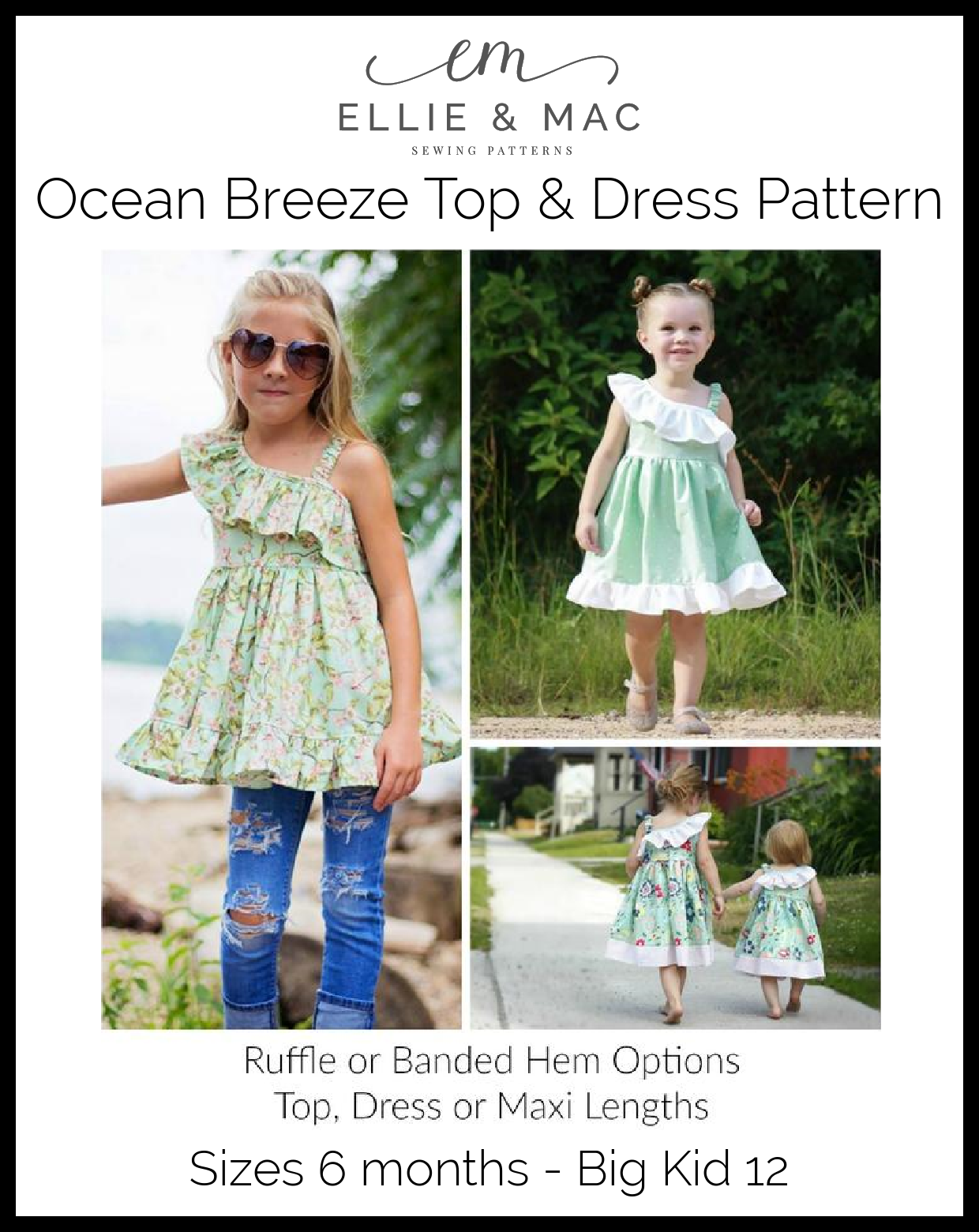 Ocean Breeze Top & Dress Pattern
