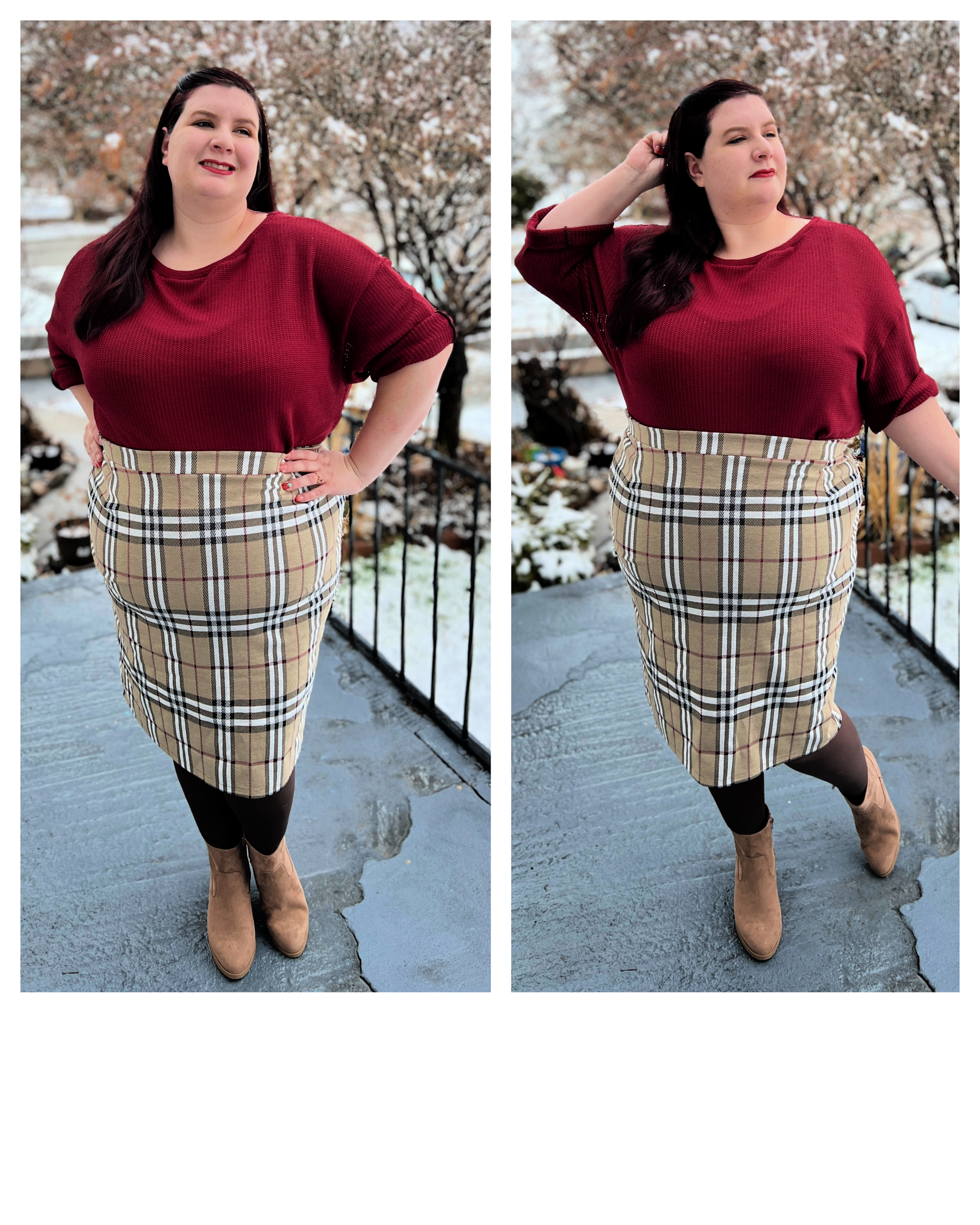 Plaid pencil sales skirt fuller house