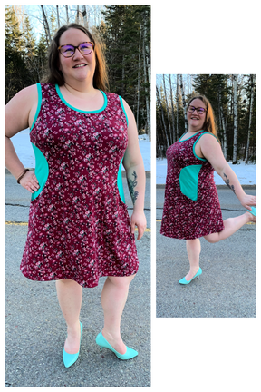 Effortless Hourglass Dress Pattern