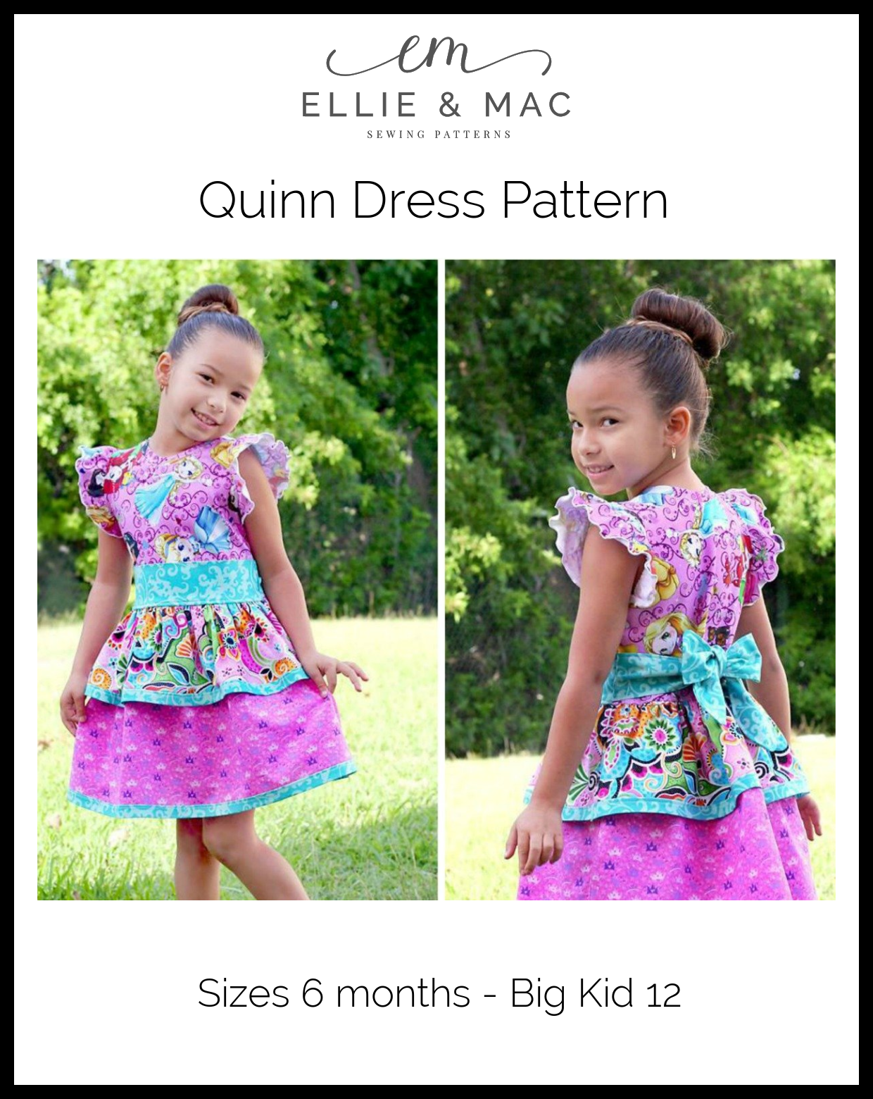 Quinn Dress Pattern - Clearance Sale